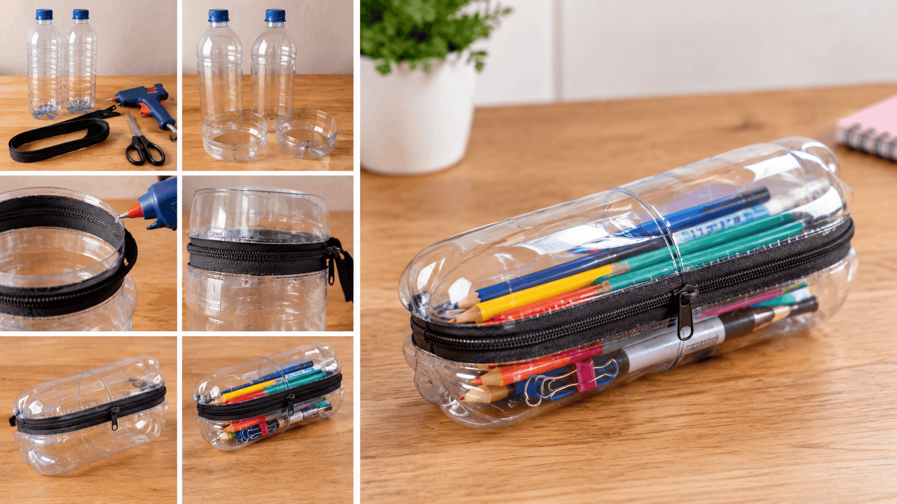Uradi sam organizator od plastičnih boca (1)
