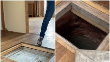 Skinuli pod u kuhinji pa ostali u šoku: Ispod kuće pronašli rupu 126 godina, pogledajte što je na dnu