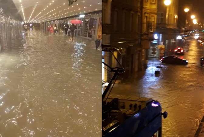 Strašni prizori poplava u Zagrebu: Stotine objekata pod vodom, vatrogasac preminuo na intervenciji