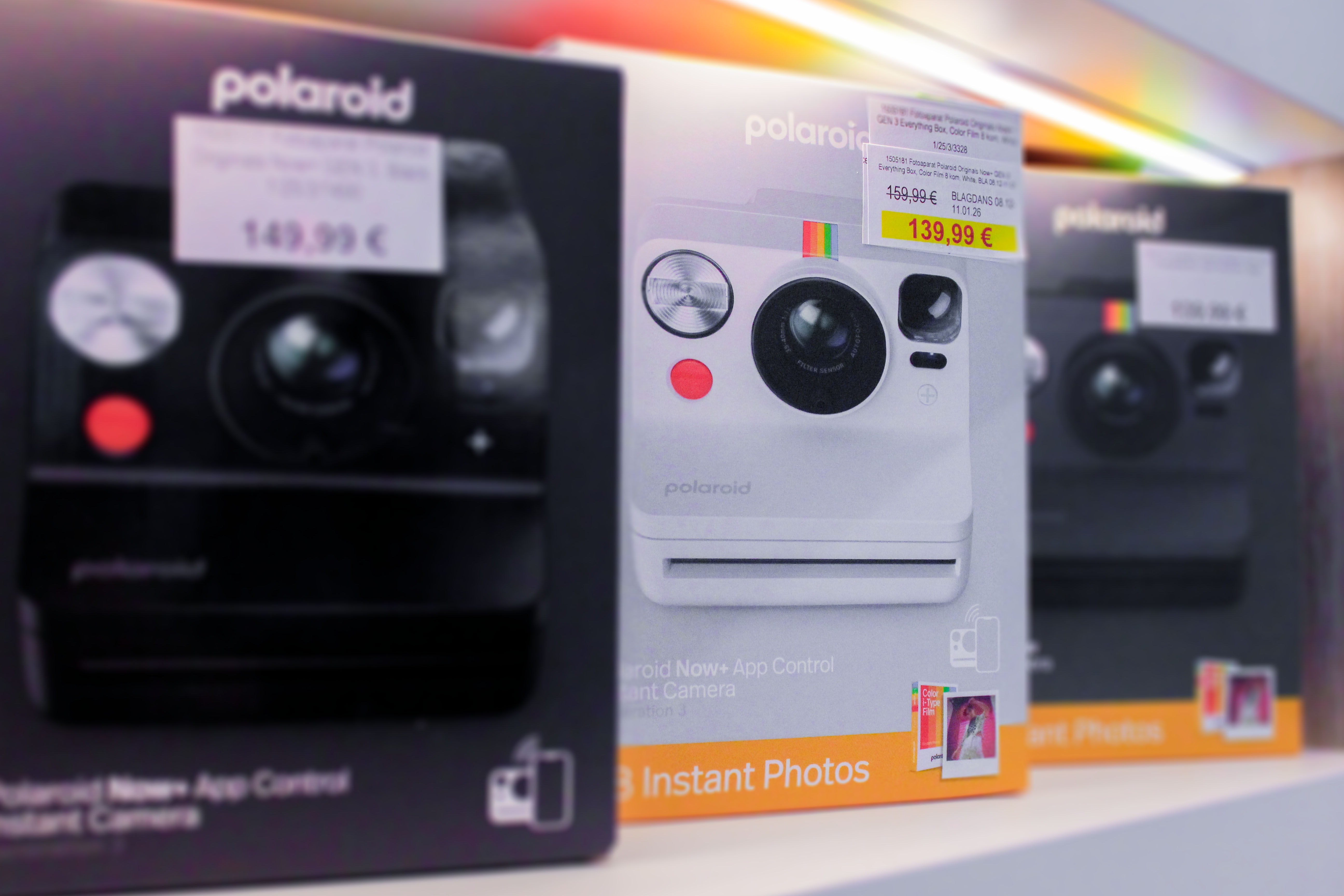 10 Polaroid fotoaparat
