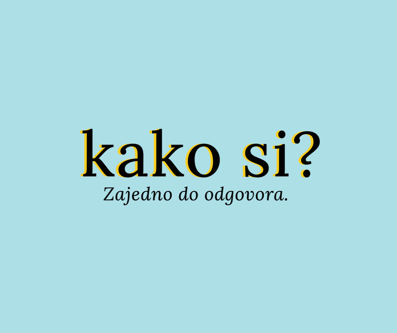 Udruga kako si